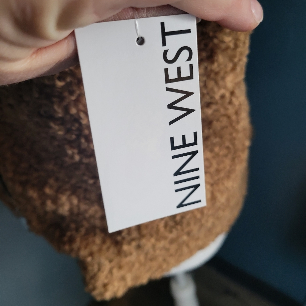 Nine West Two-Tone Black and Brown Teddy Jacket Reposhing!!! - Picture 5 of 8